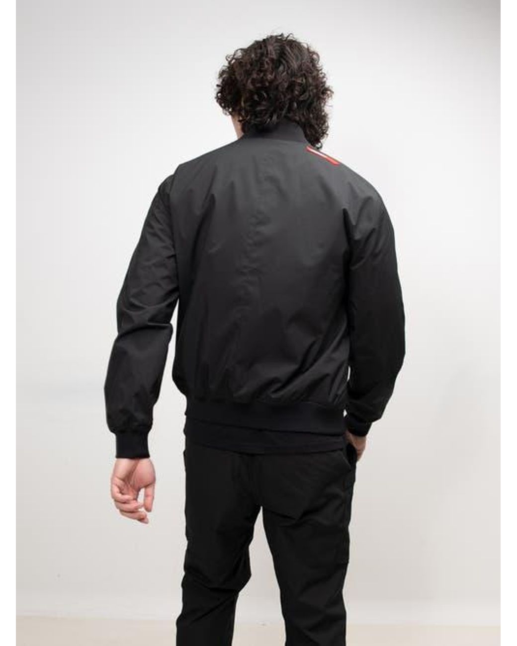 Jacket Black Oberon Tech Bomber Jacket for men