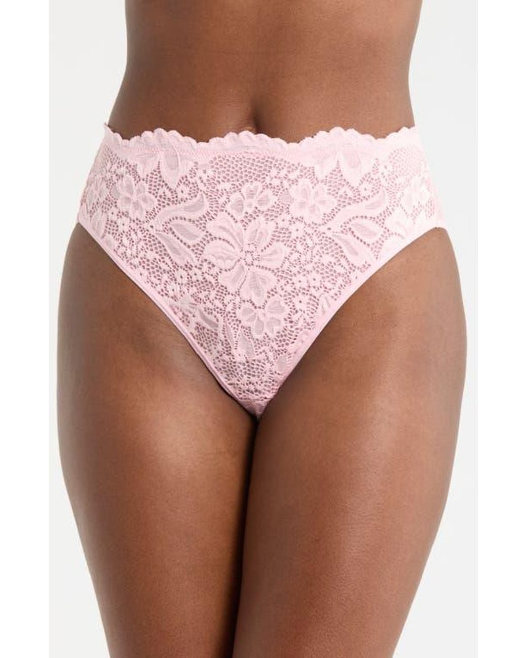 Kilo Brava Pink Lace & Mesh Bikini