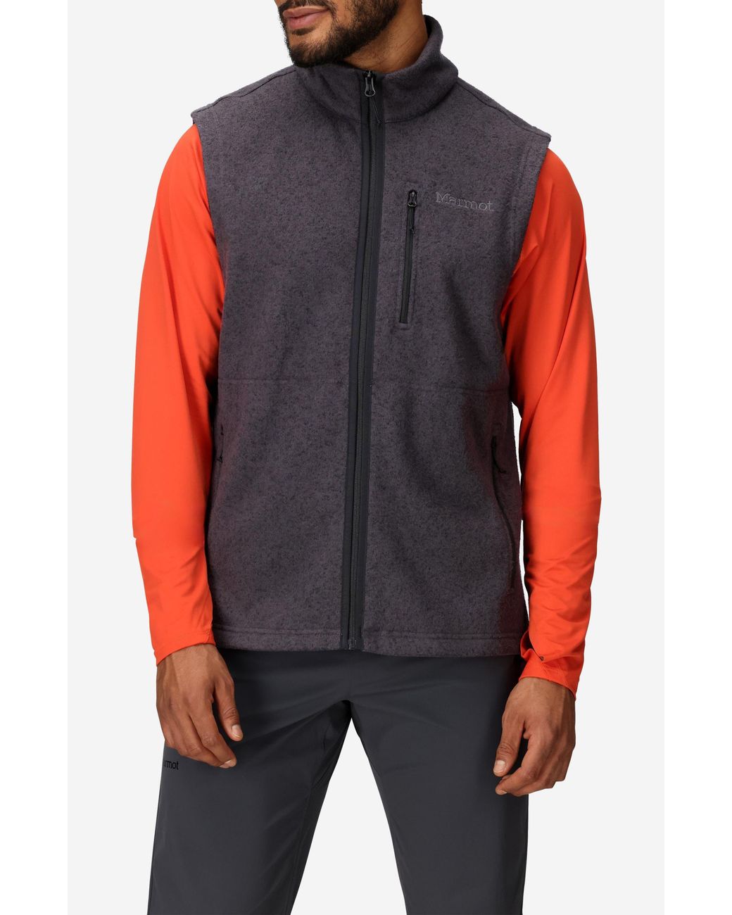 Marmot Black Drop Line Vest for men