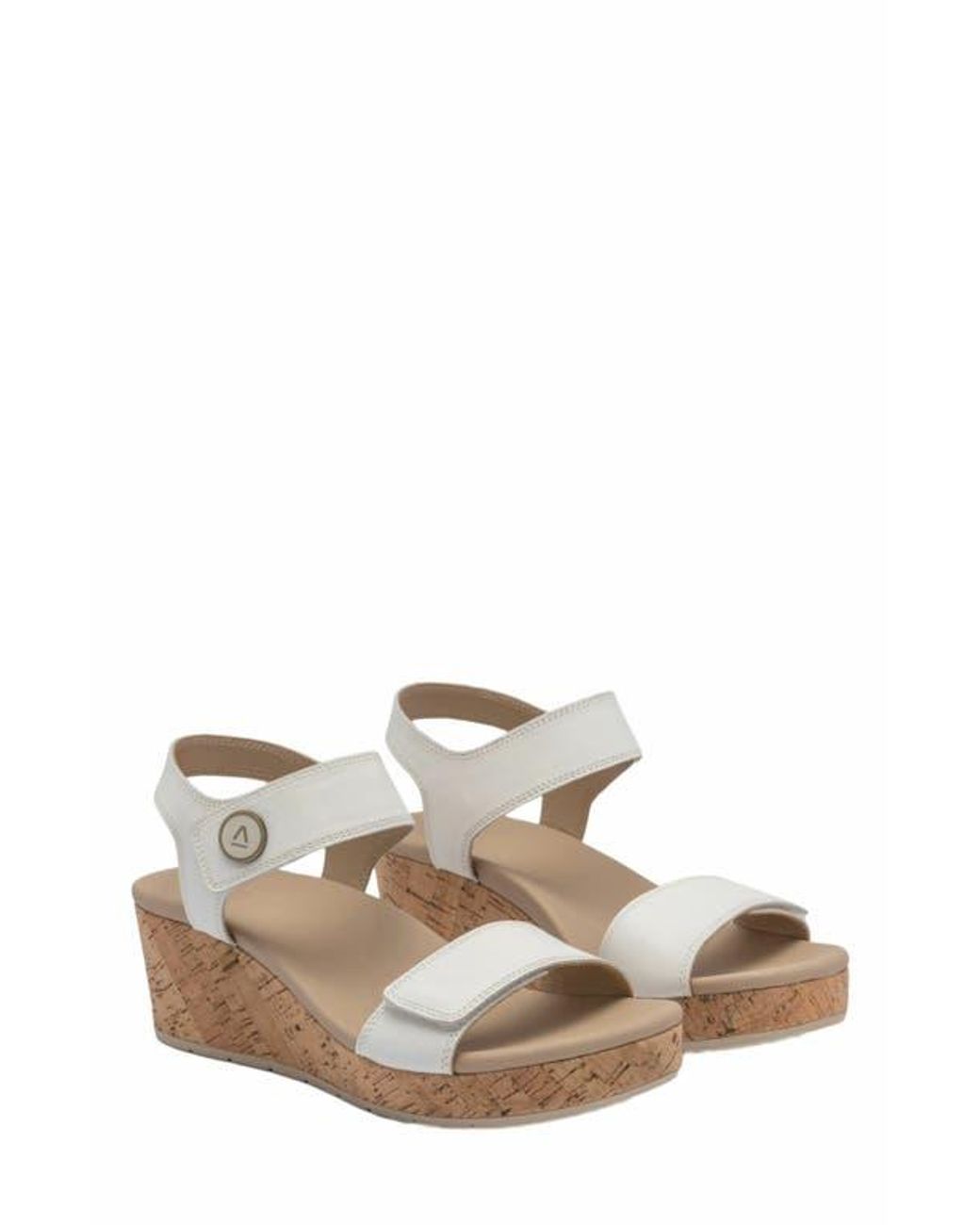 ABEO Metallic Riviera Strap Sandal