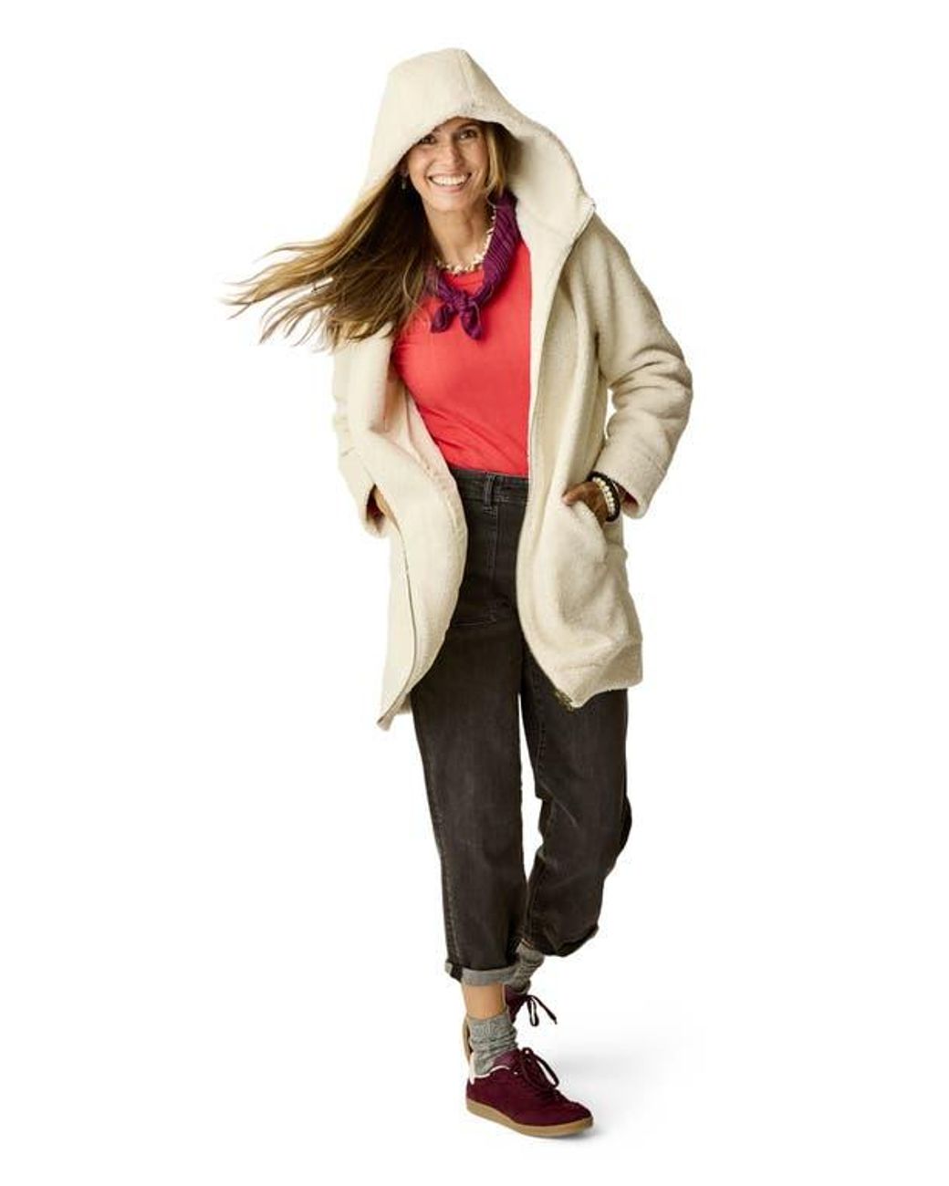 Carve Designs Natural Indy Boucle Jacket