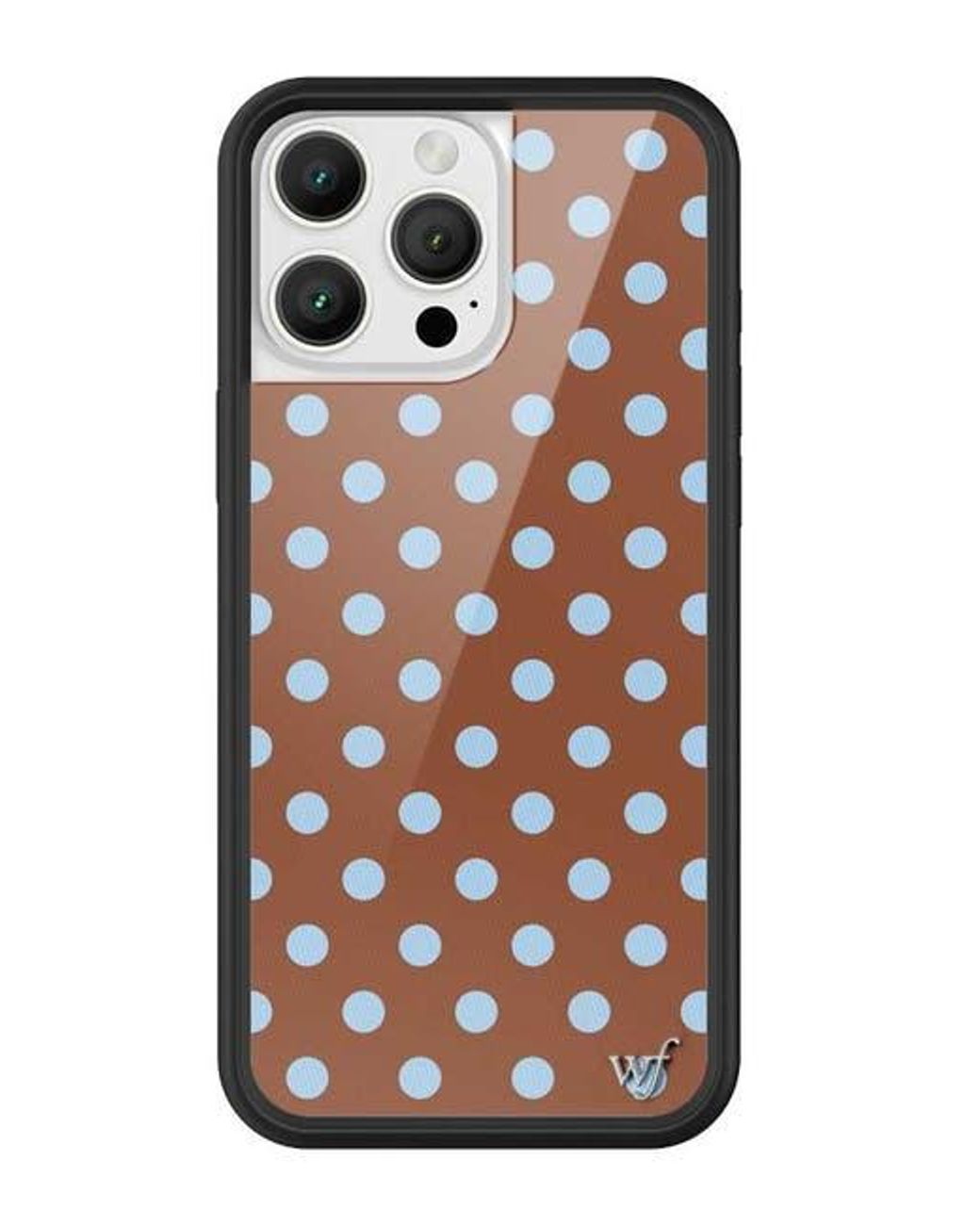Wildflower Cases Brown Polka Dot