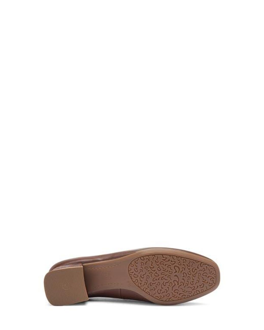 Ara Brown Gypsum Block Heel Pump