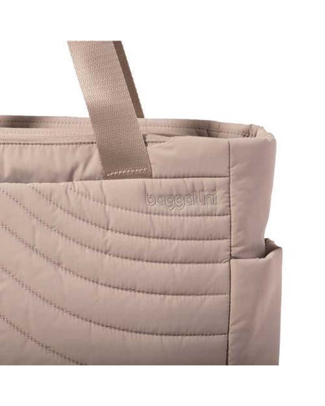 Baggallini Gray Set Wave Tote Bag