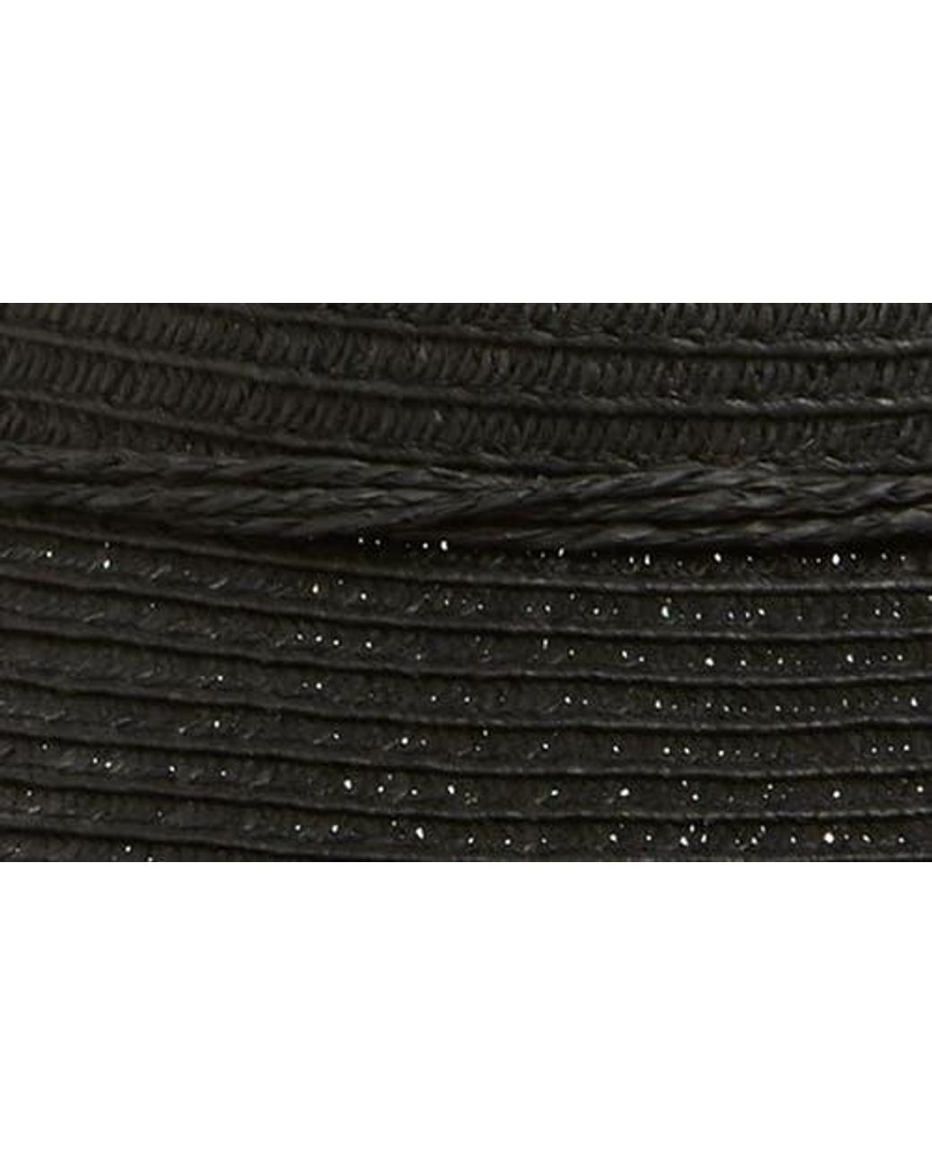Nordstrom Black Packable Floppy Sun Hat