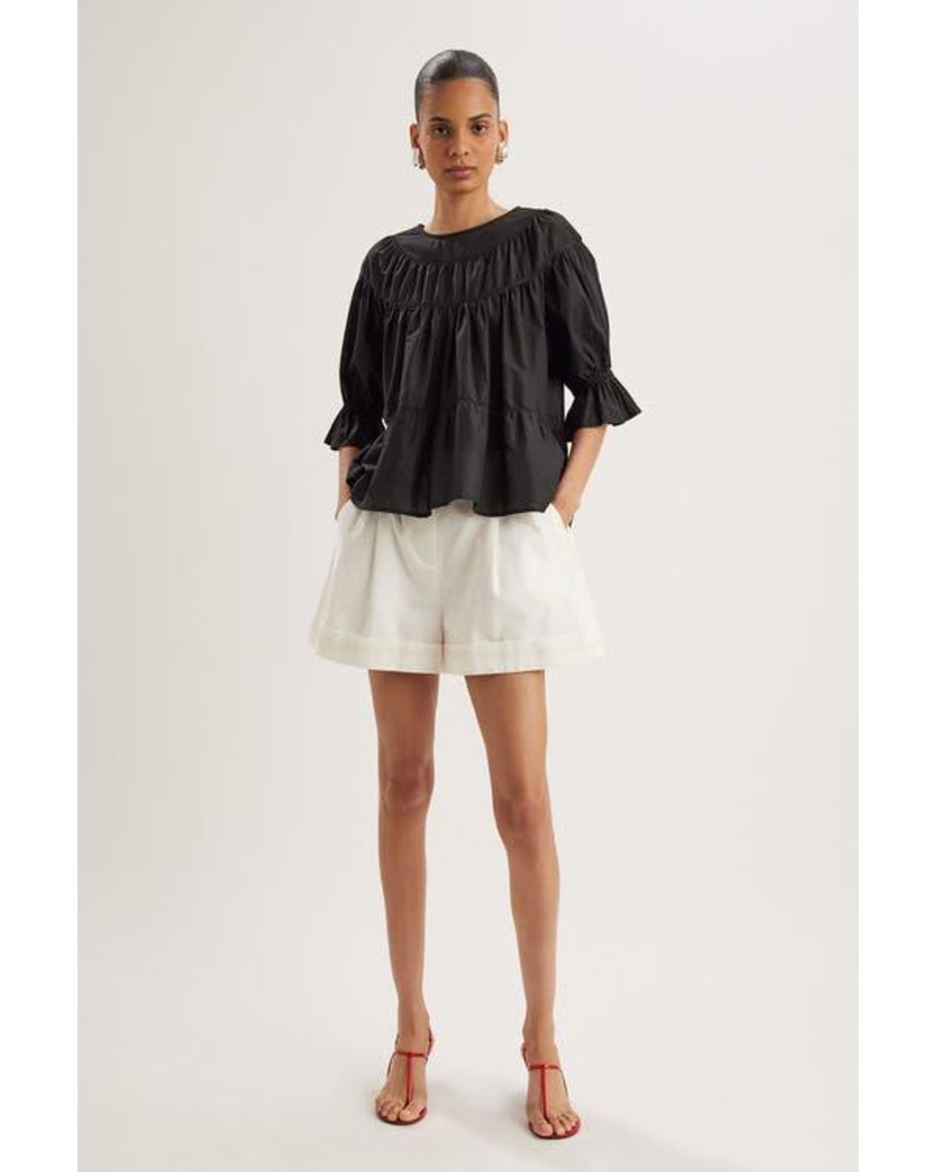 Merlette Black Sol Top