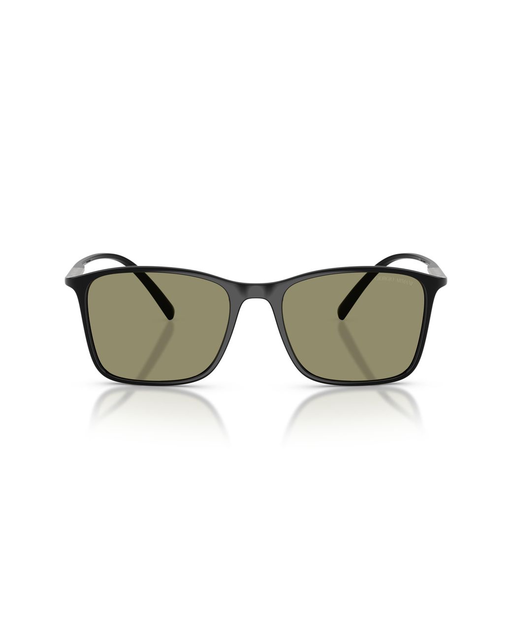 Armani Brown 54Mm Square Sunglasses for men