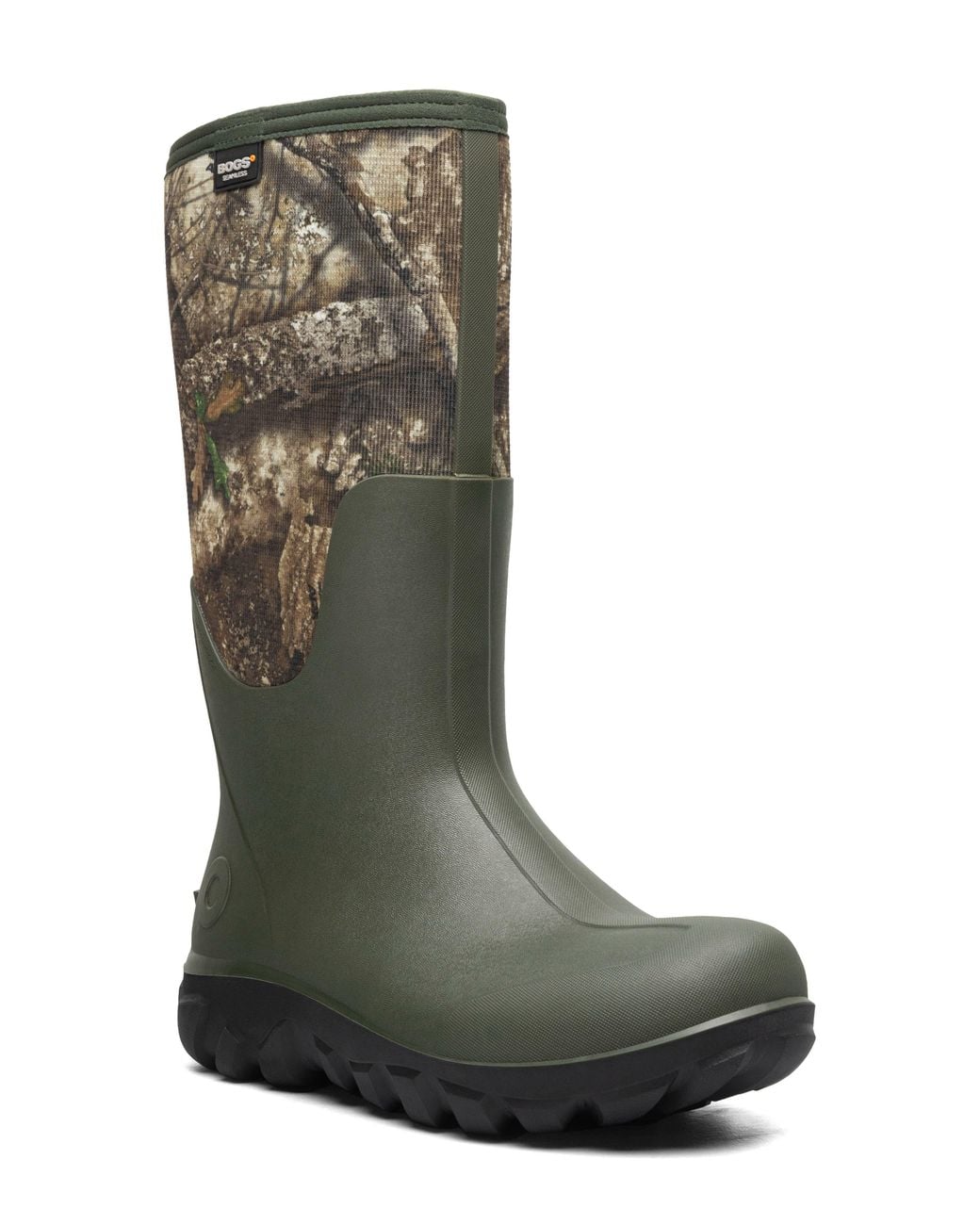 Bogs Green Classic Seamless Tall Waterproof Boot for men