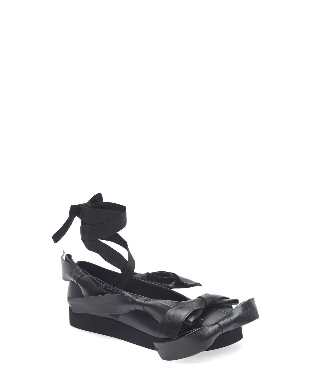 Comme des Garçons White X Phileo Platform Ballet Flat