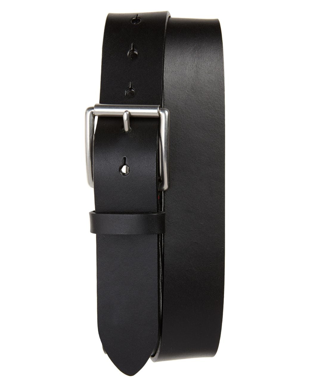 Torino Black Leather Belt for men