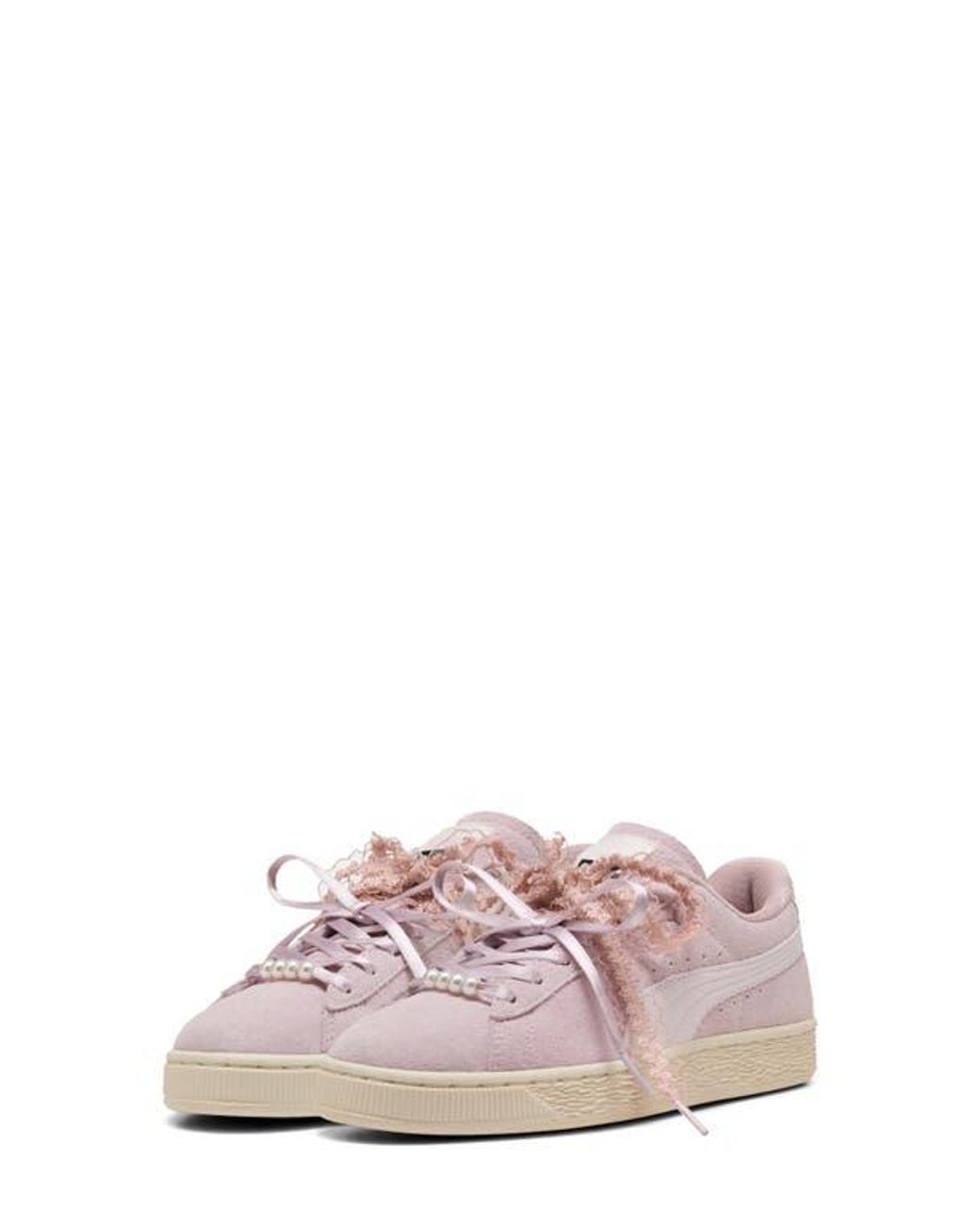PUMA Pink Suede Bloom Sneaker
