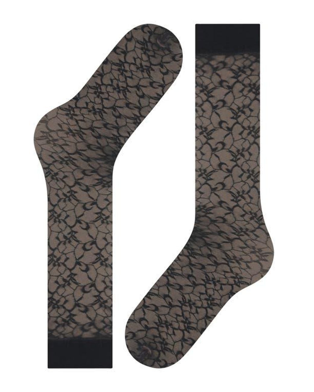 Falke Black Soft Spell Knee High Socks