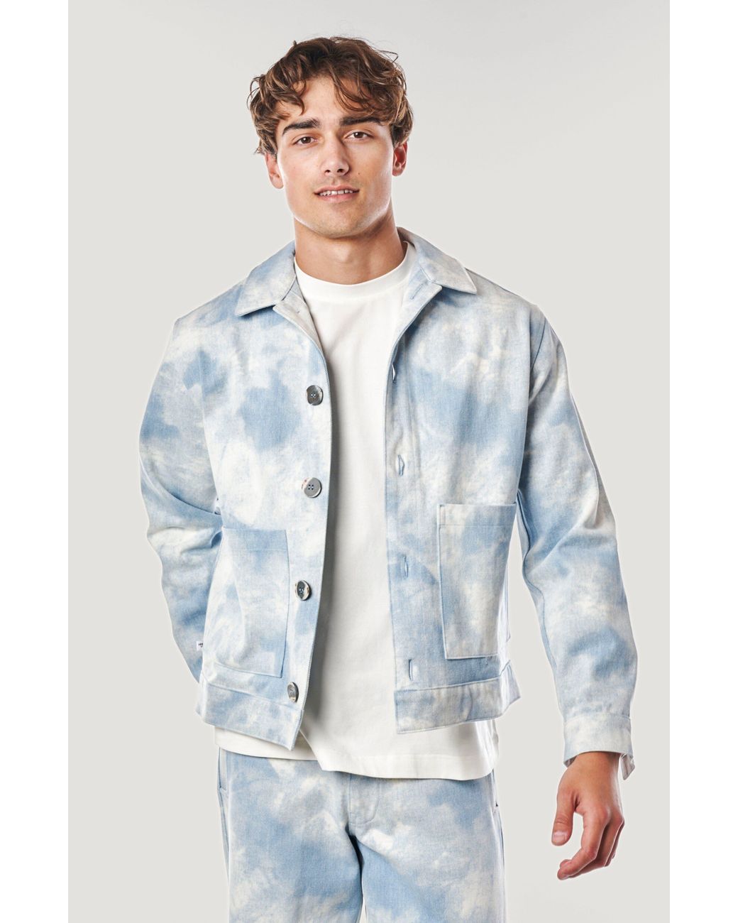 LEISURE LAB Blue Daydream Jacket for men