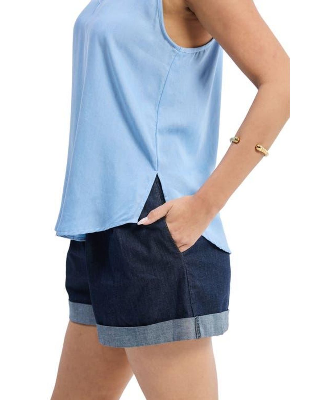 REISTOR Blue Endless Sunday Top