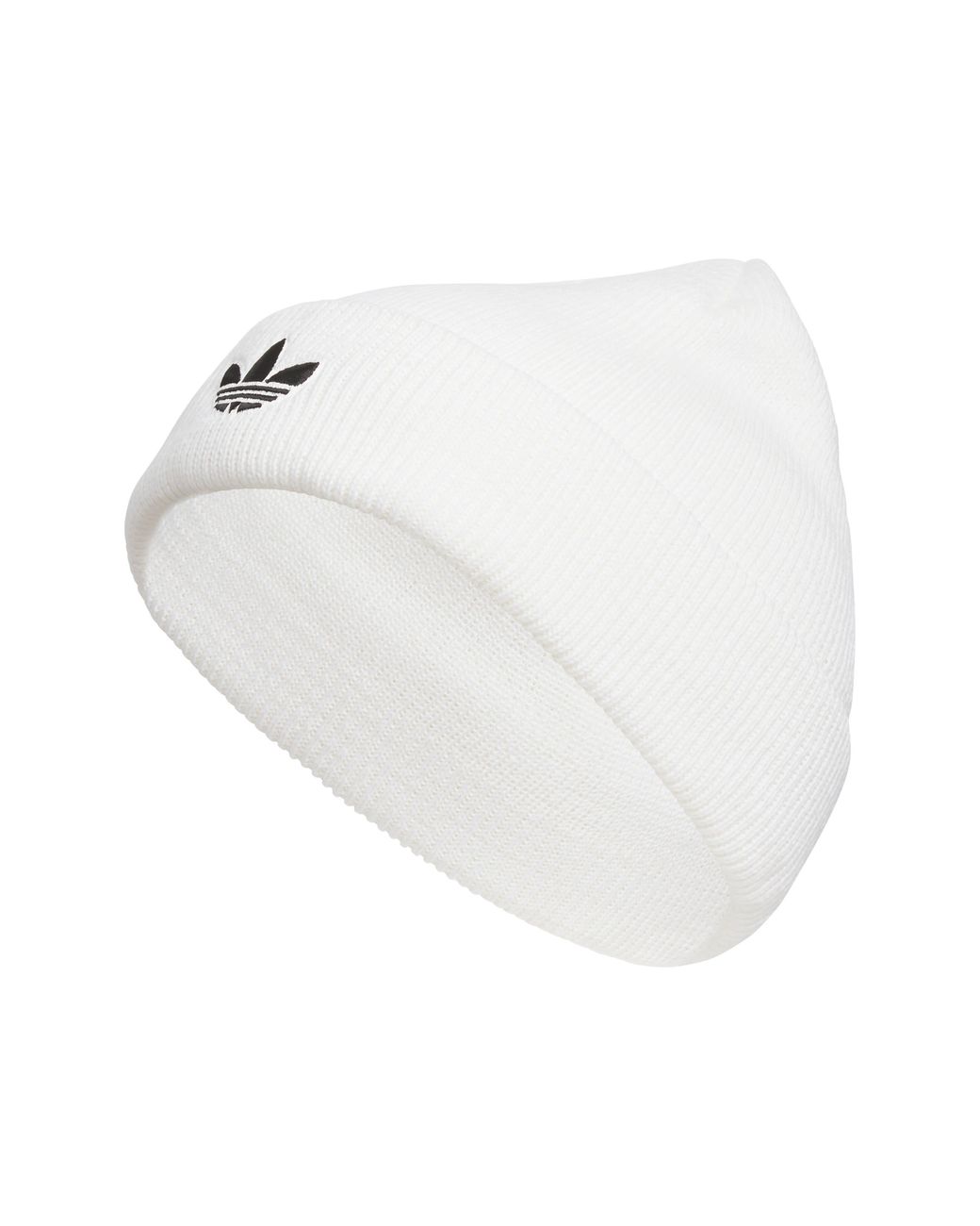 Adidas White Trefoil Beanie for men