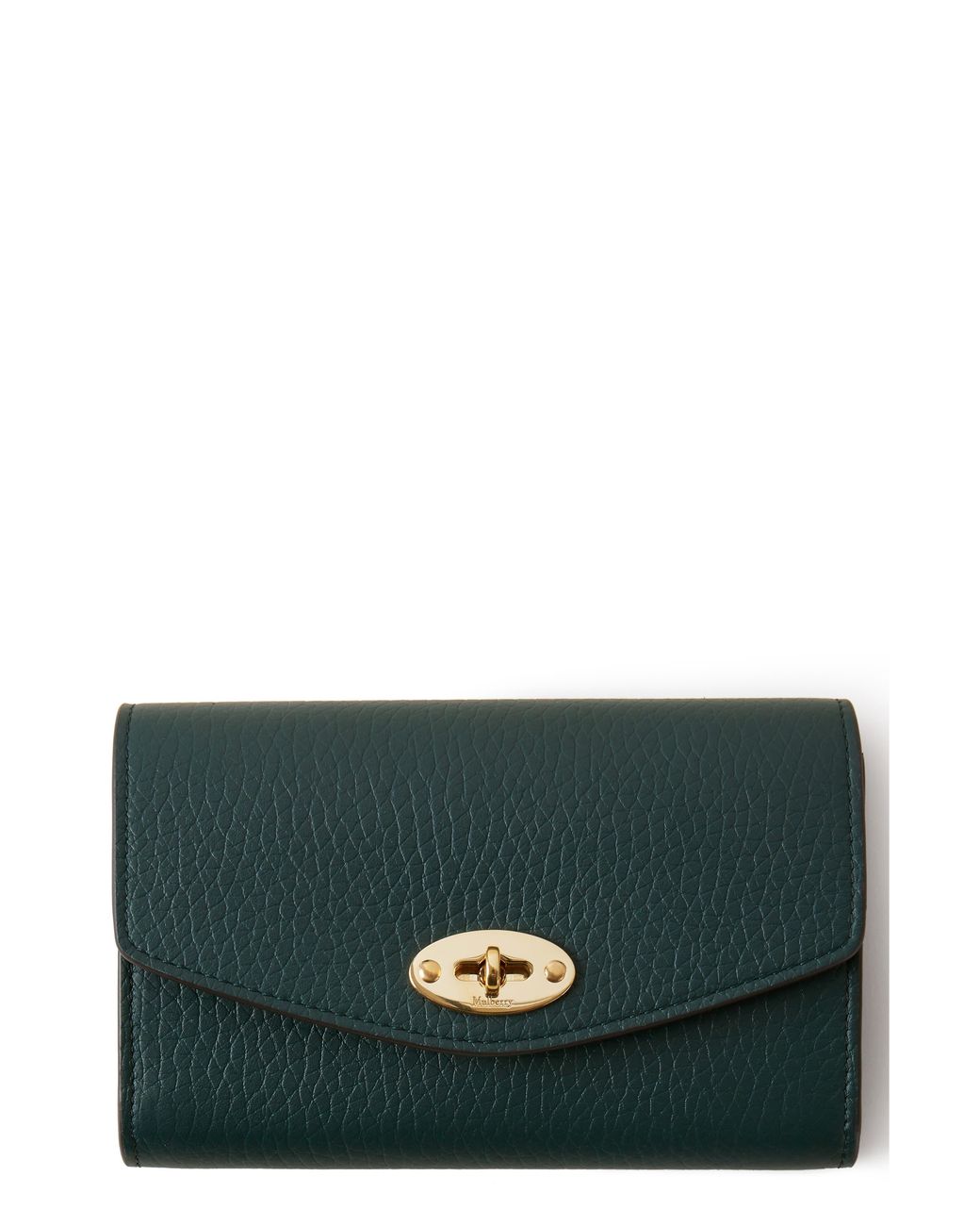 Mulberry Green Medium Darley Leather Wallet
