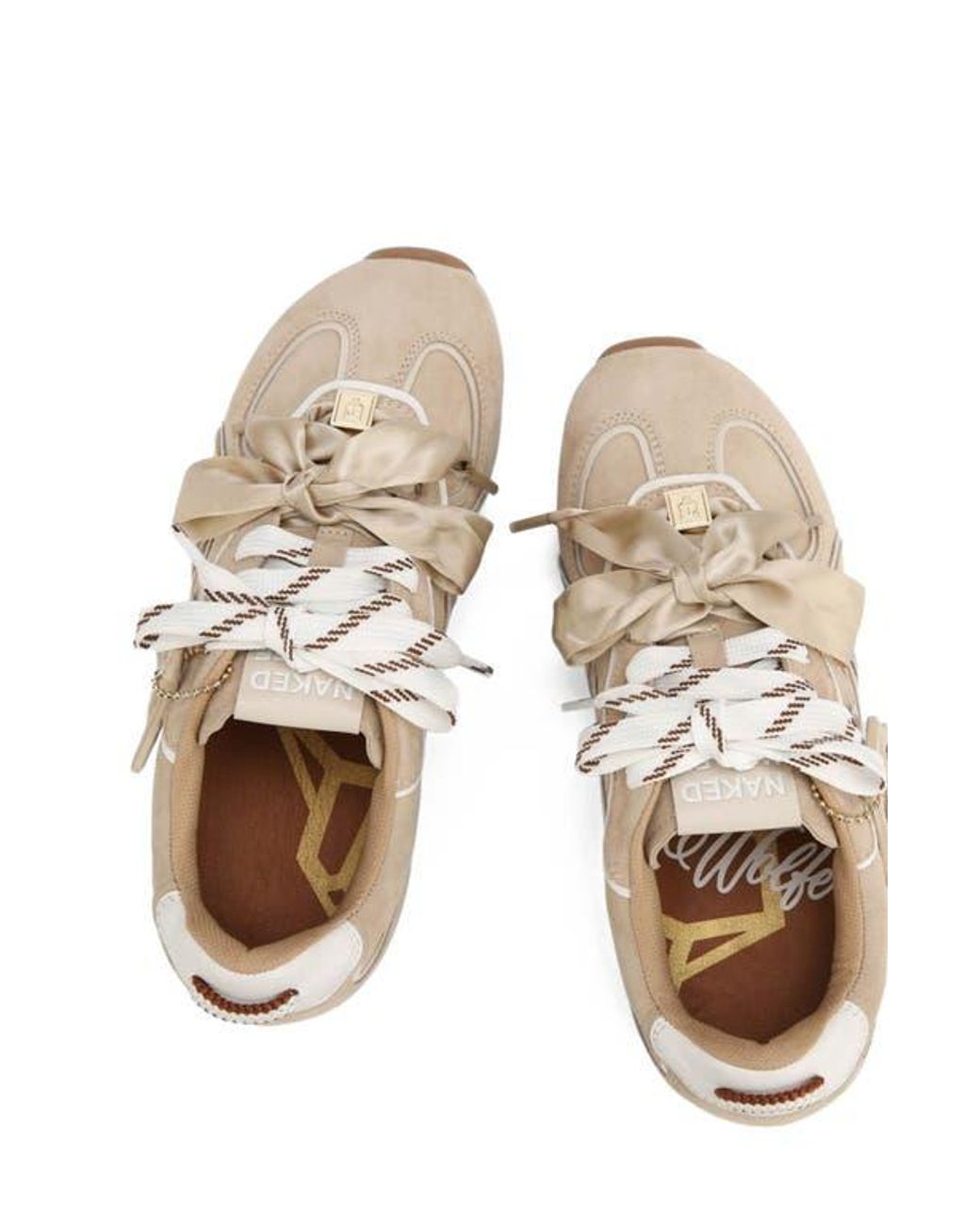 Naked Wolfe Natural Adored Off Suede