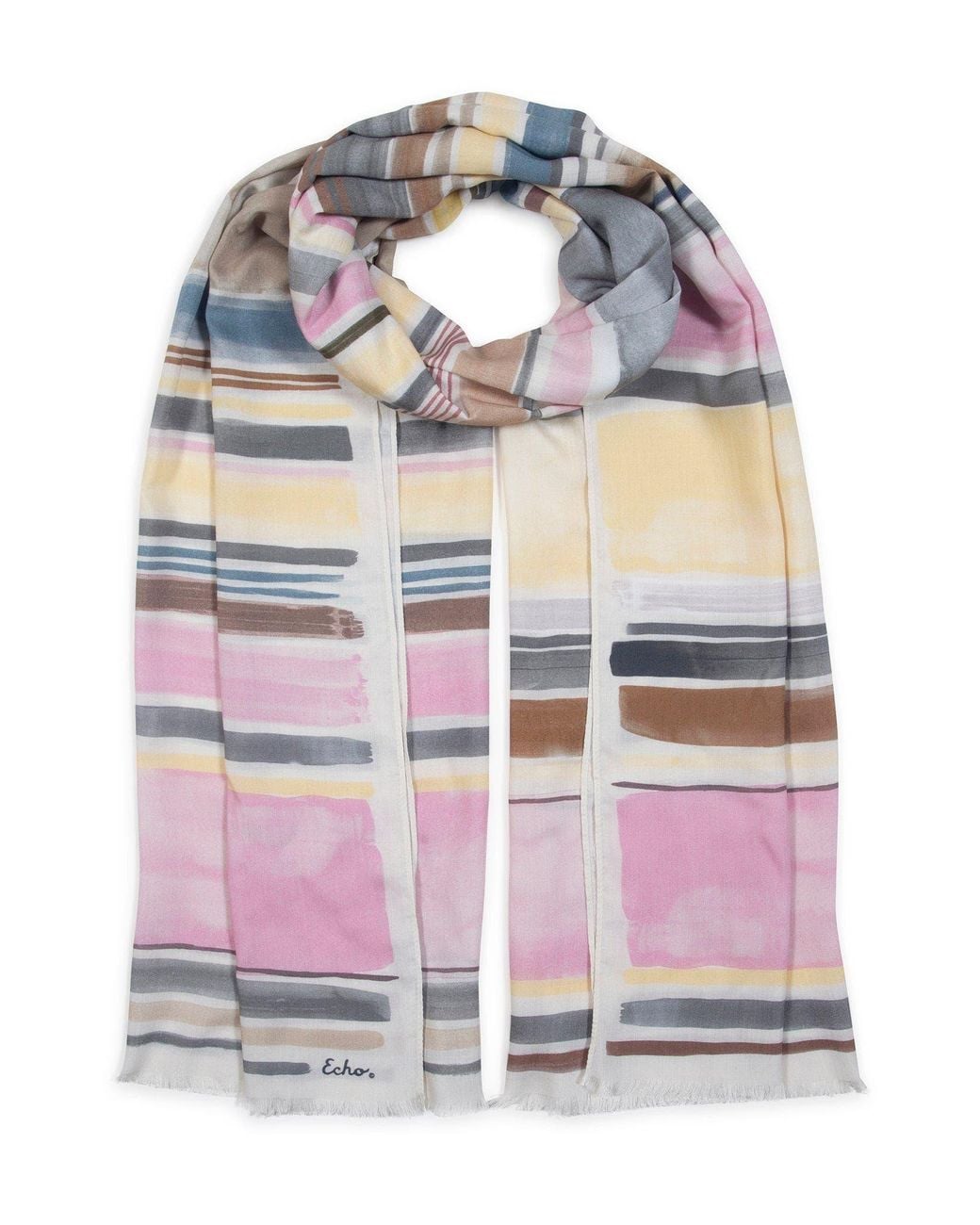 Echo Pink Painted Stripe Wrap