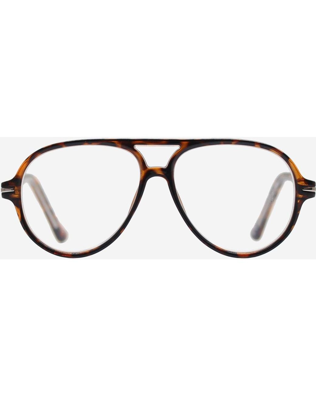 Reality Eyewear Brown Darcy Reader Glasses
