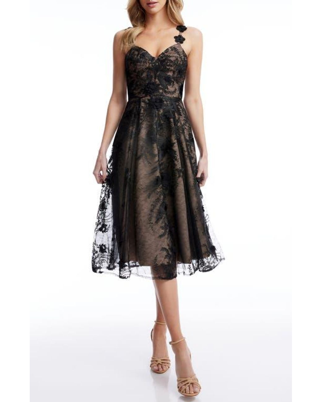 strapless open back dress Dress The Population Jen – Mia Bella The Label main image 1
