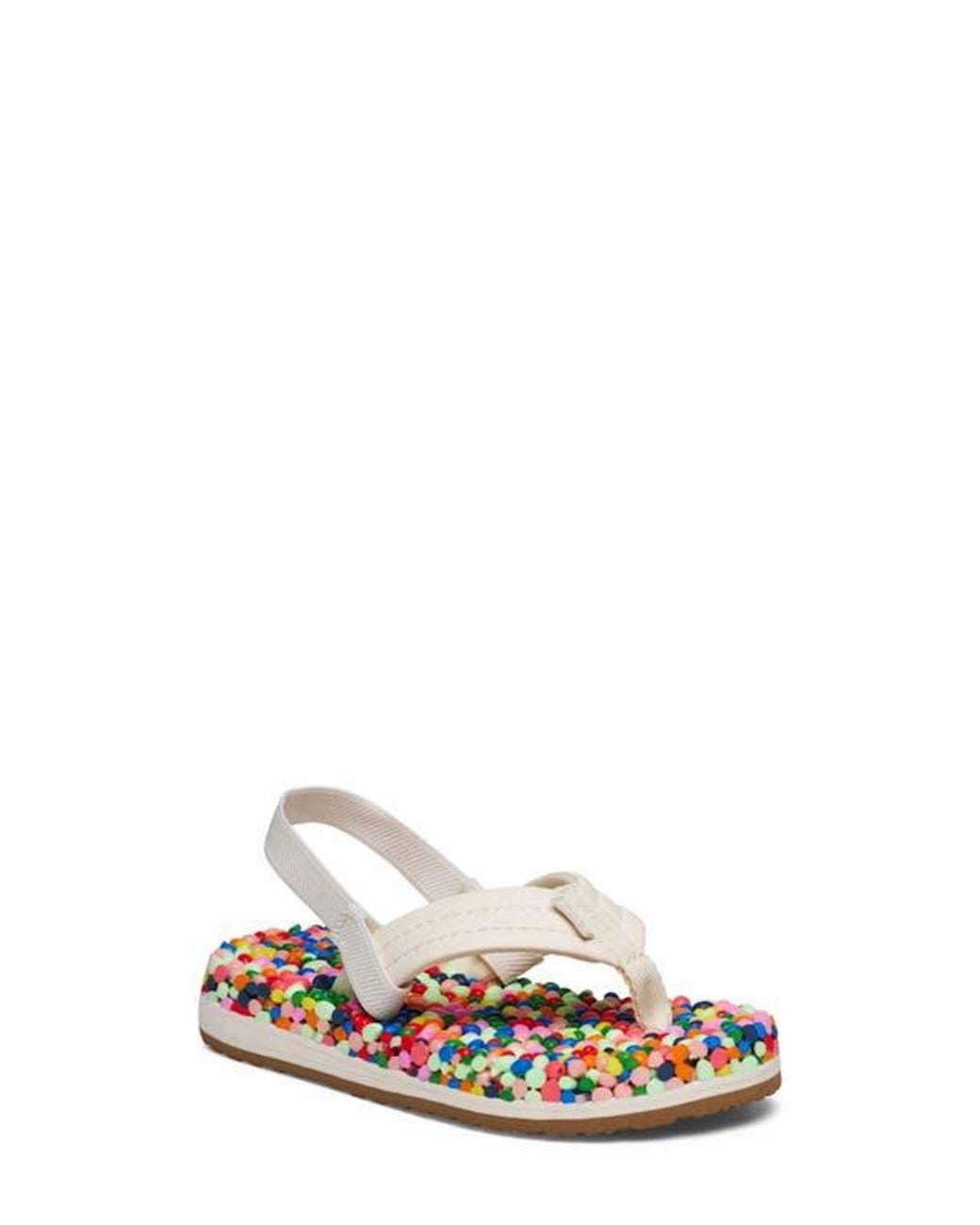 Sanuk White Bubblecush Sandal