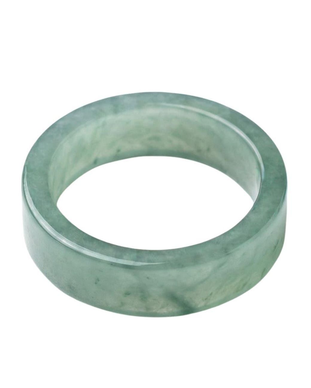 seree Green Gale Square Jade Ring