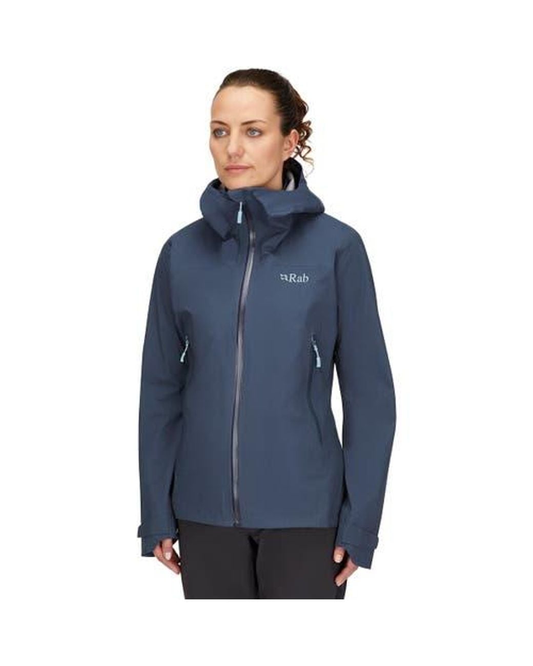 Rab Blue Downpour Light Jacket