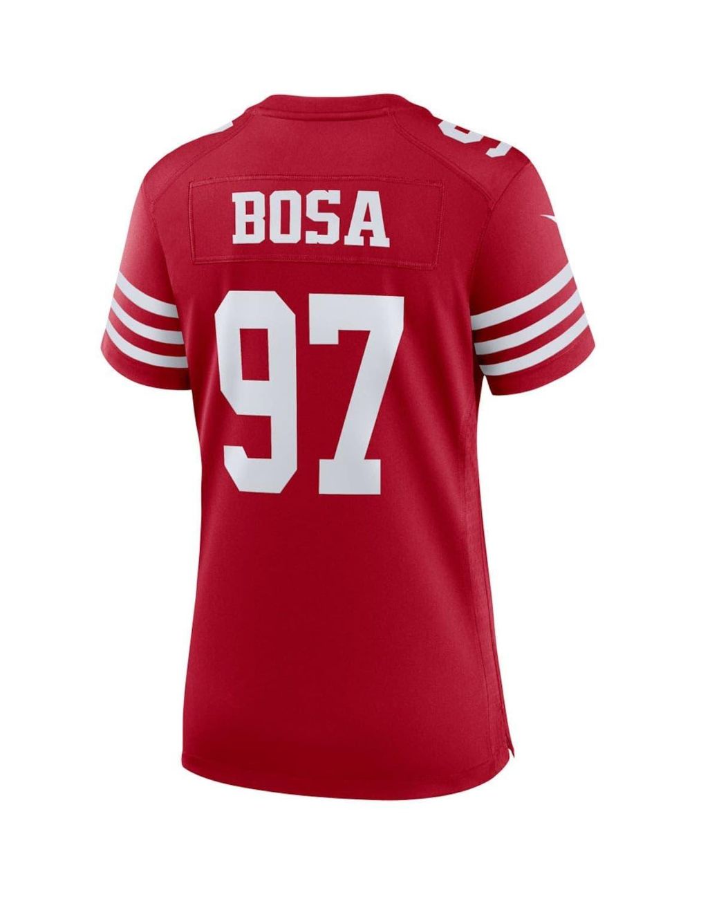 Nick Bosa San Francisco 49ers Nike Vapor Elite Jersey - White