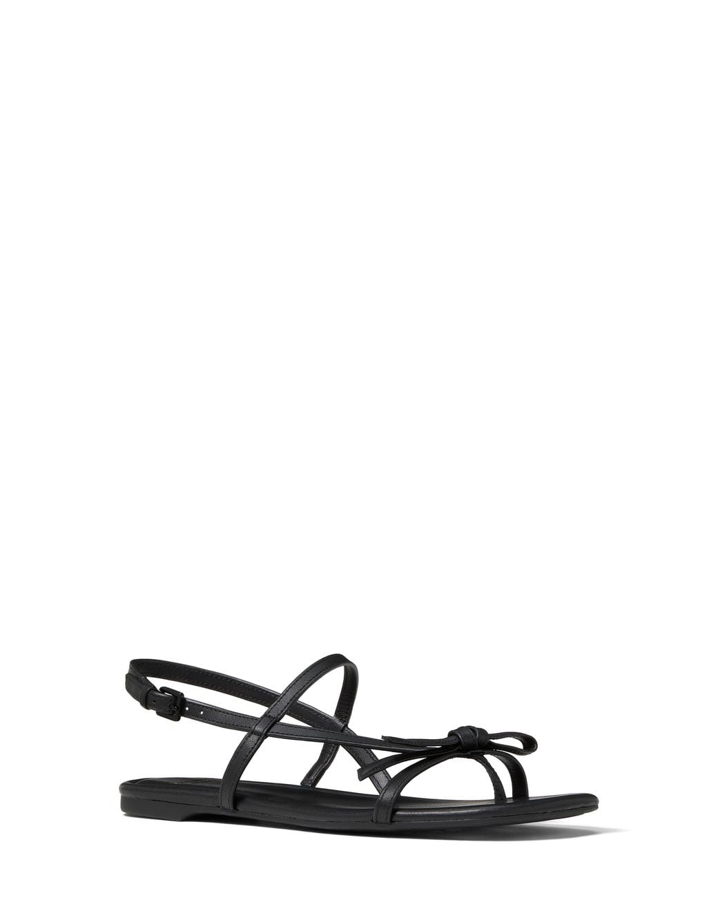 Kate Spade White Loop Ankle Strap Sandal
