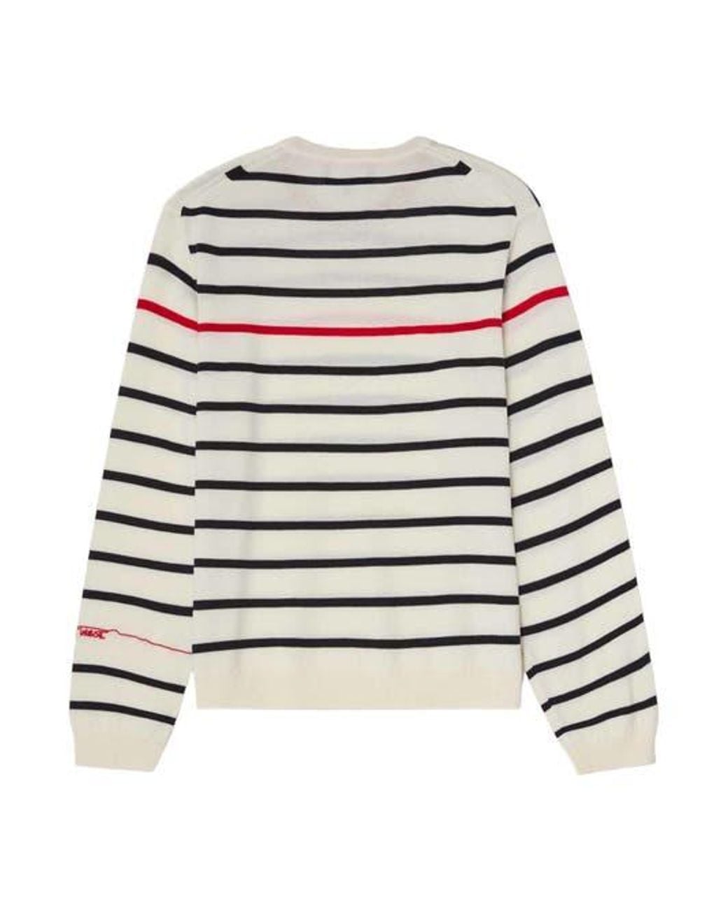Robert Talbott Natural Cooke Engineered Stripe Sweater for men
