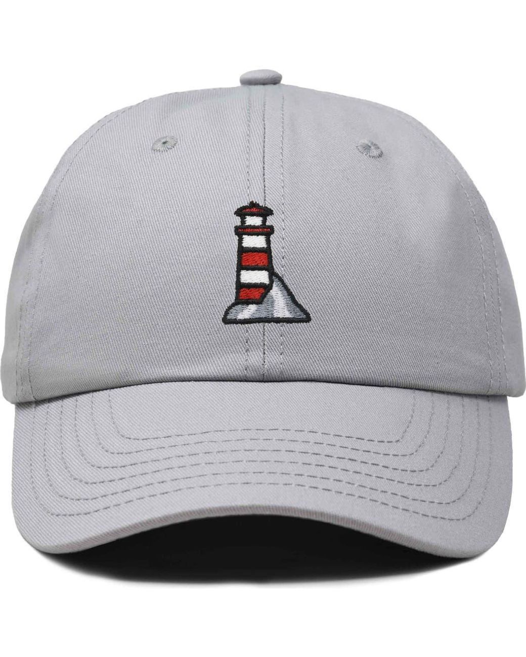 Alix Gray Lighthouse Embroidered Dad Hat
