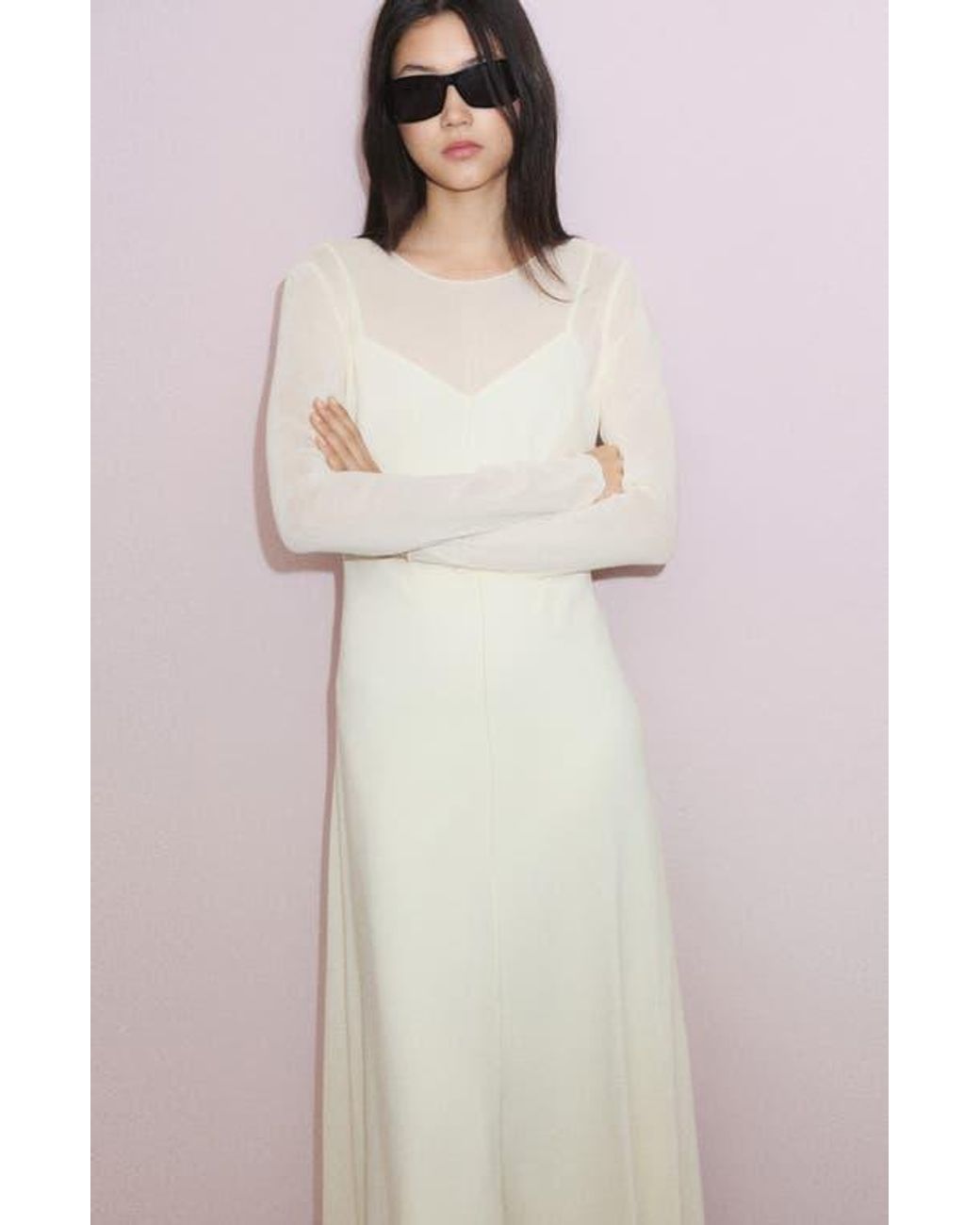 chinese dress ladies MANGO ROSA-A 27054077-05 MANGO WOMEN DRESS FULL LENGTH