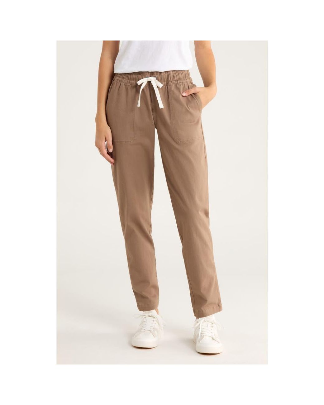 Free Fly Natural Pacifica Stretch Twill Drawstring Pants