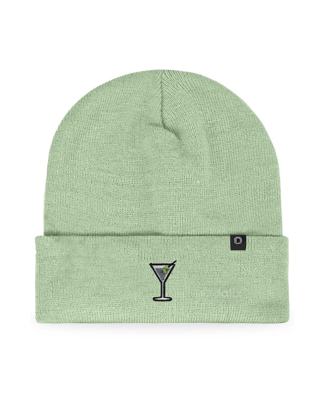 Alix Green Martini Beanie Cap