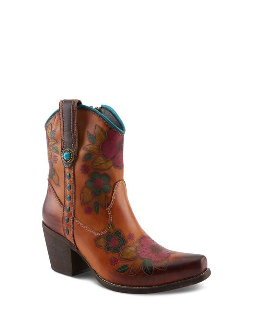 Spring Step Brown Cahoots Western Boot