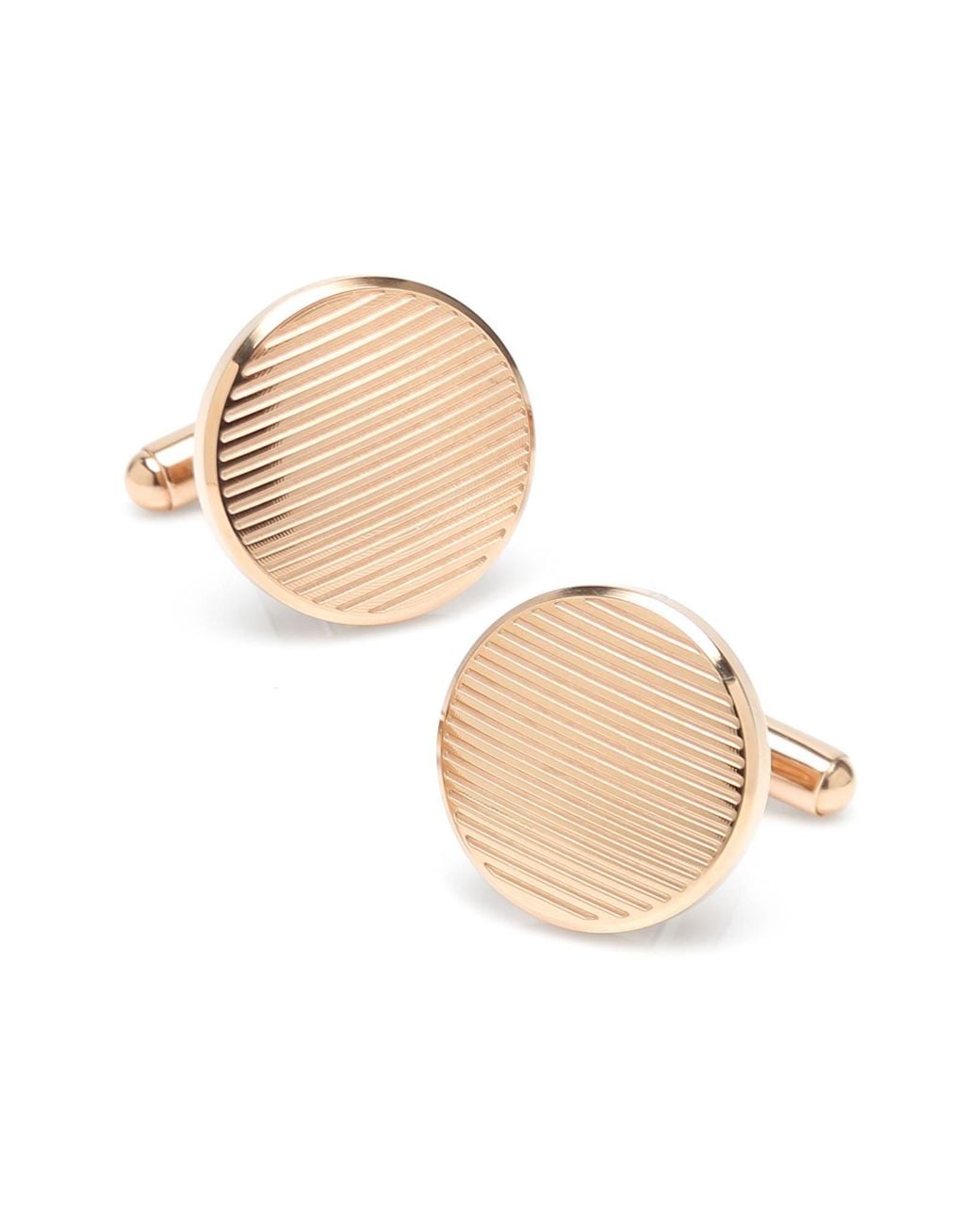 Cufflinks Inc. Natural Stripe Cuff Links for men