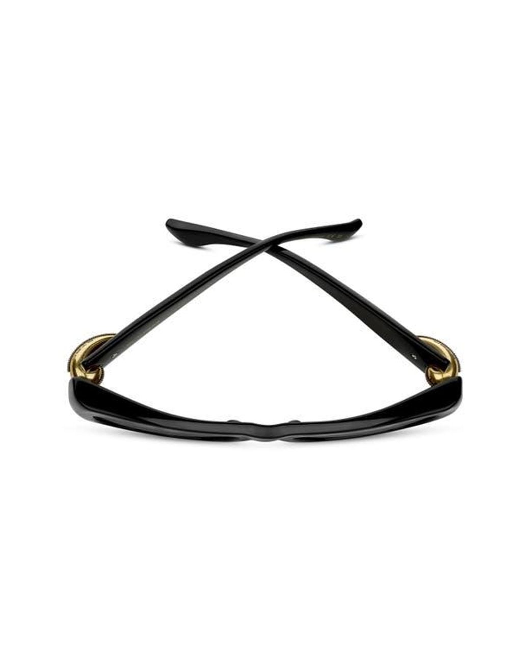 Etro Black 56Mm Rectangular Sunglasses