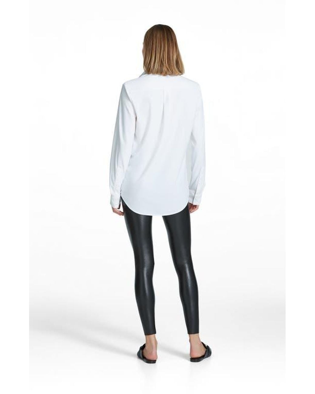 Commando White Classic Oversize Button-Up Shirt