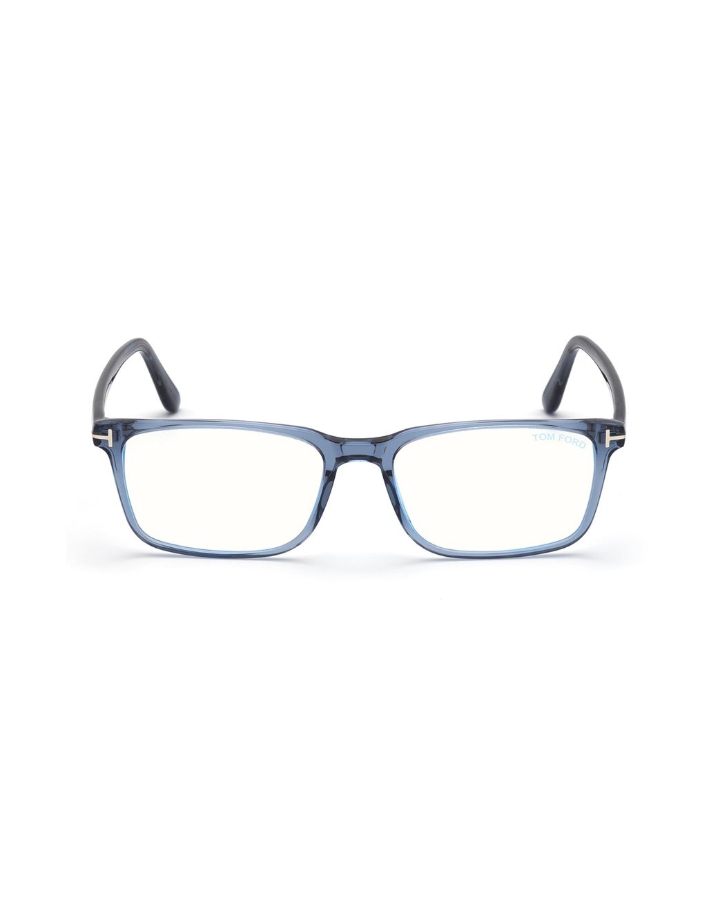 Tom Ford Multicolor 56Mm Rectangular Light Blocking Optical Glasses for men