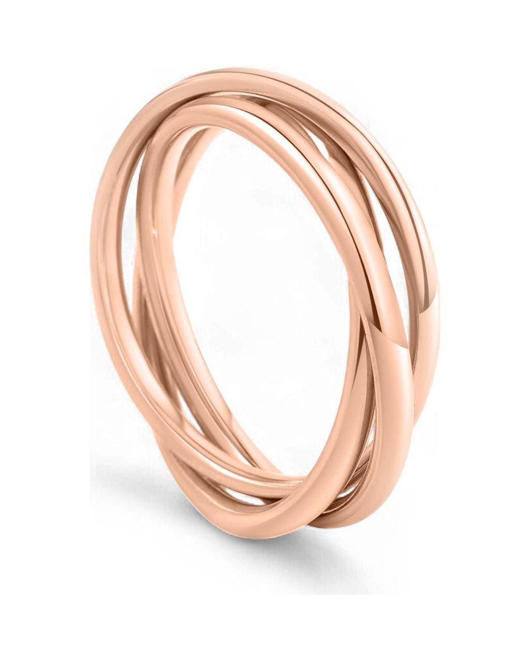 Mint & Lily Multicolor Dainty Interlocking Fidget Ring