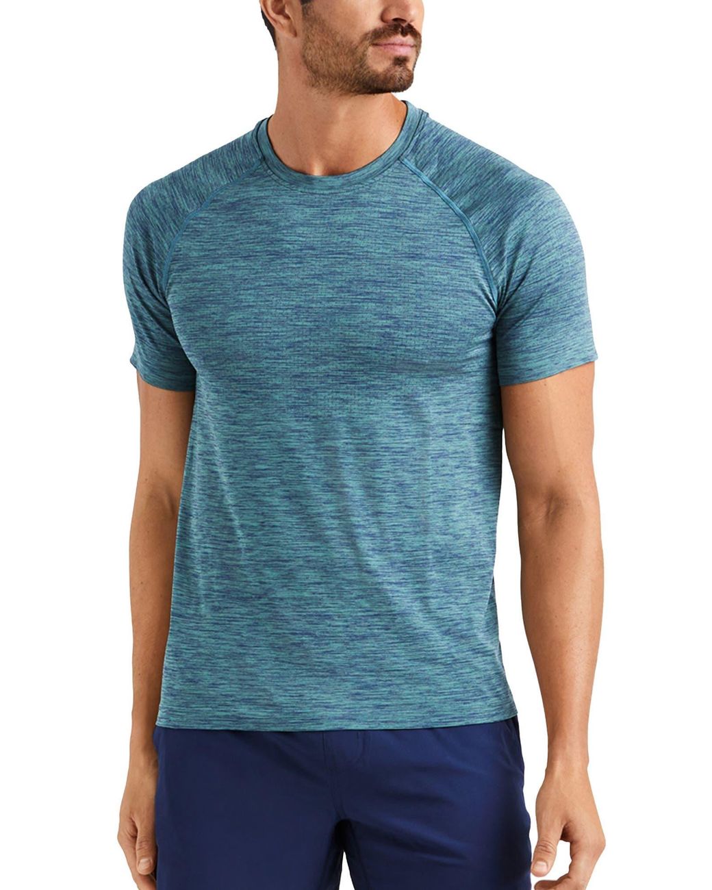 Rhone Reign Tech Short Sleeve T-shirt in Blue for Men - Lyst