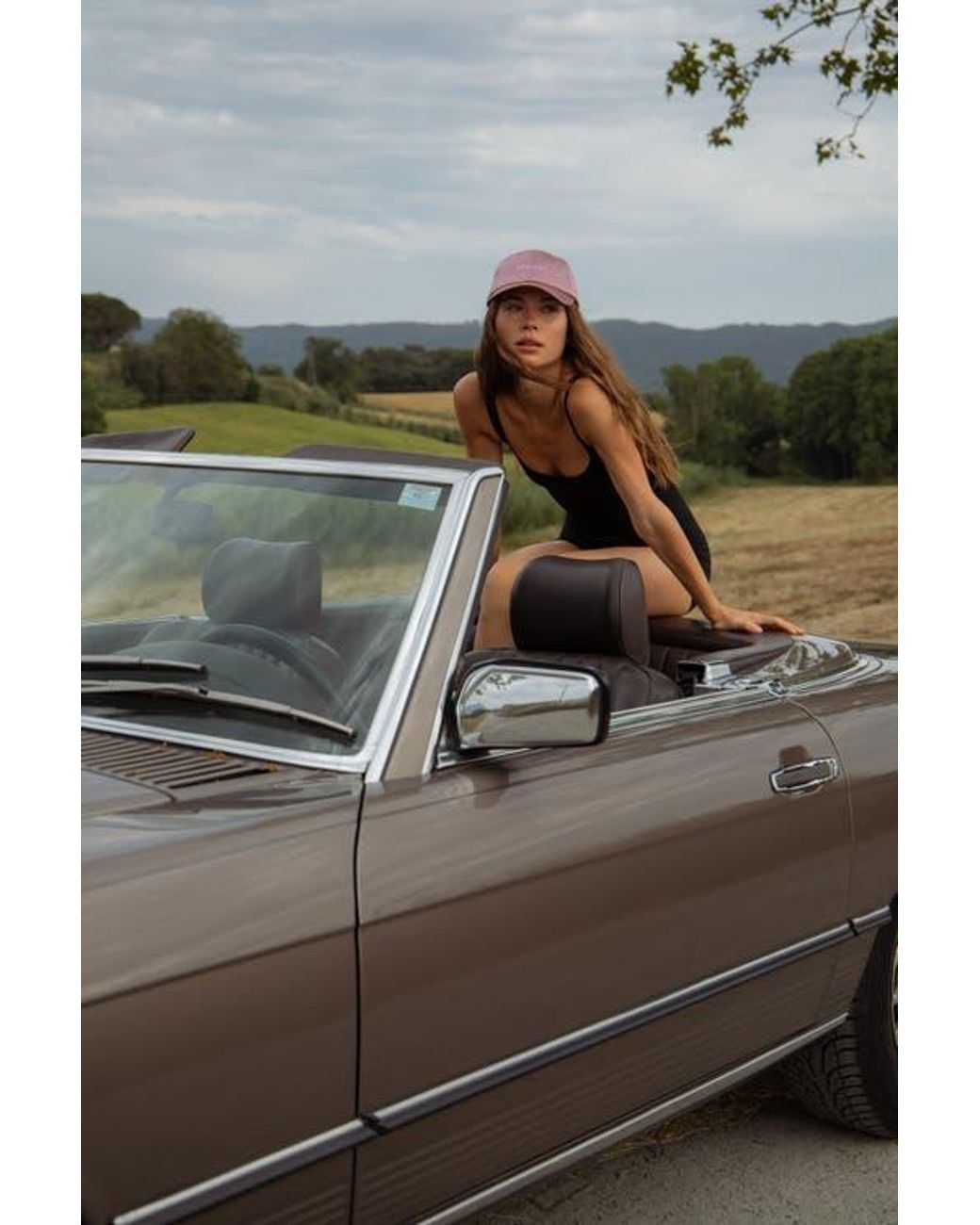 Drowsy Pink Silk Cap