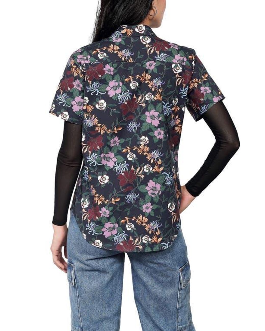 WILDFANG Blue The Essential Button Up