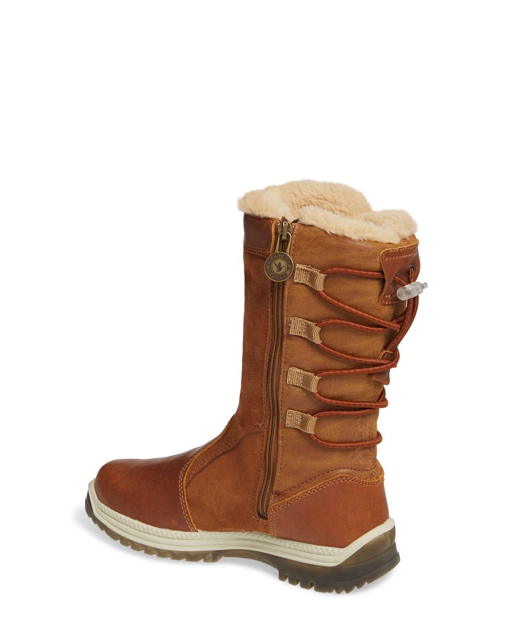 faux fur lined waterproof boots