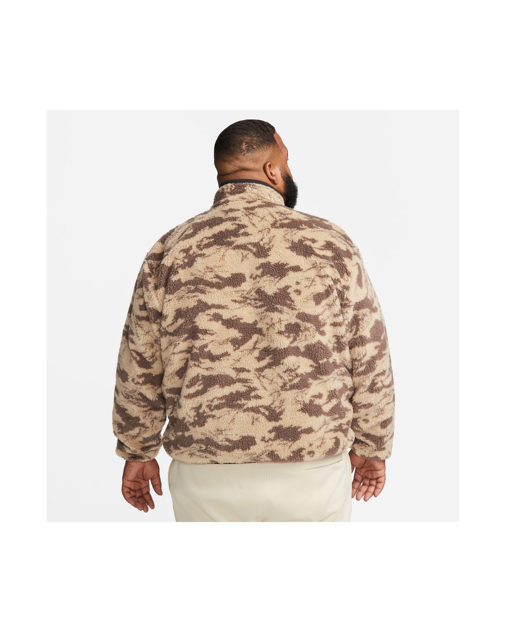 Men's full zip reversible winterized top Clearance