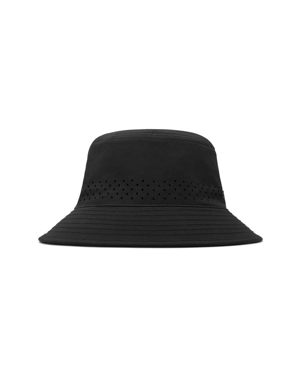 Melin Black Caddy Hydro Bucket Hat for men