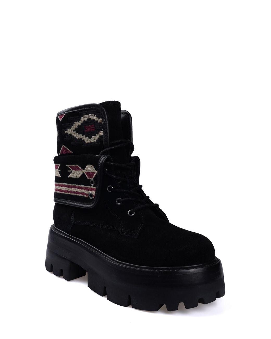 Zigi Black Tenisha Platform Bootie