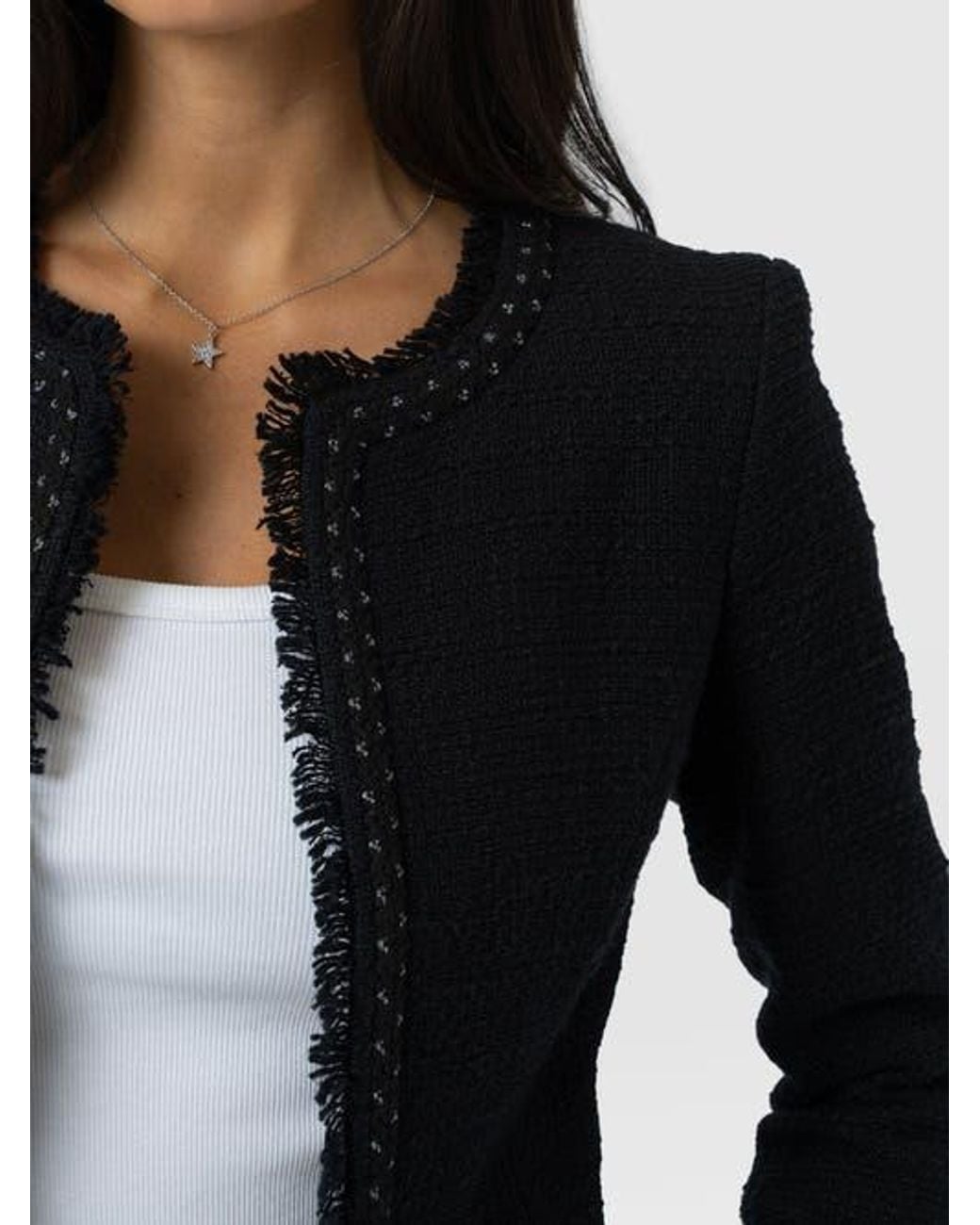 Saint + Sofia Blue Rayner Jacket