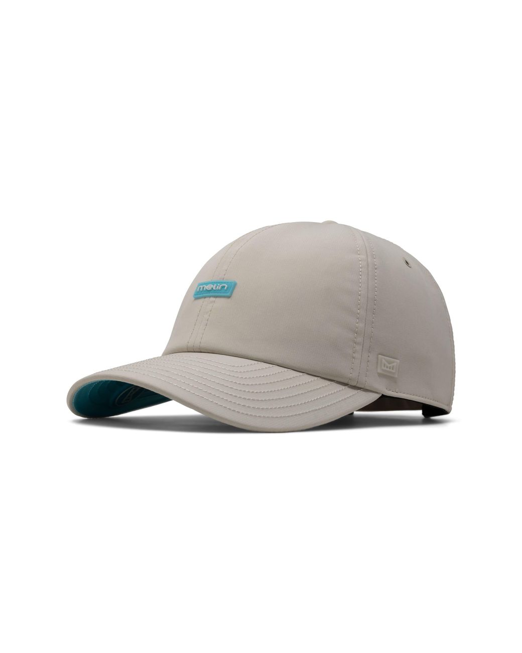 Melin Gray Legend Hydro Performance Dad Hat for men