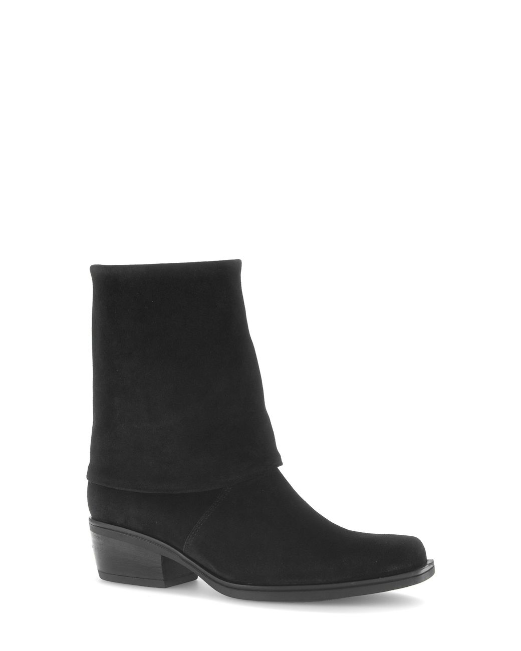 Gabor Black Square Toe Boot